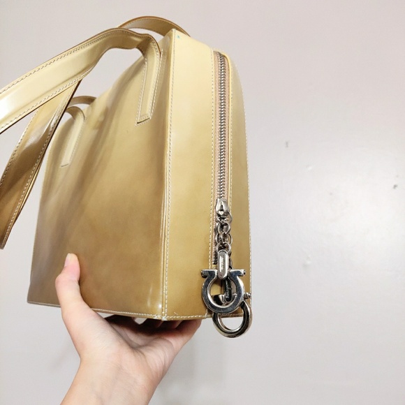 Salvatore Ferragamo Handbags - Salvatore Ferragamo Vintage Leather Ombré Bag